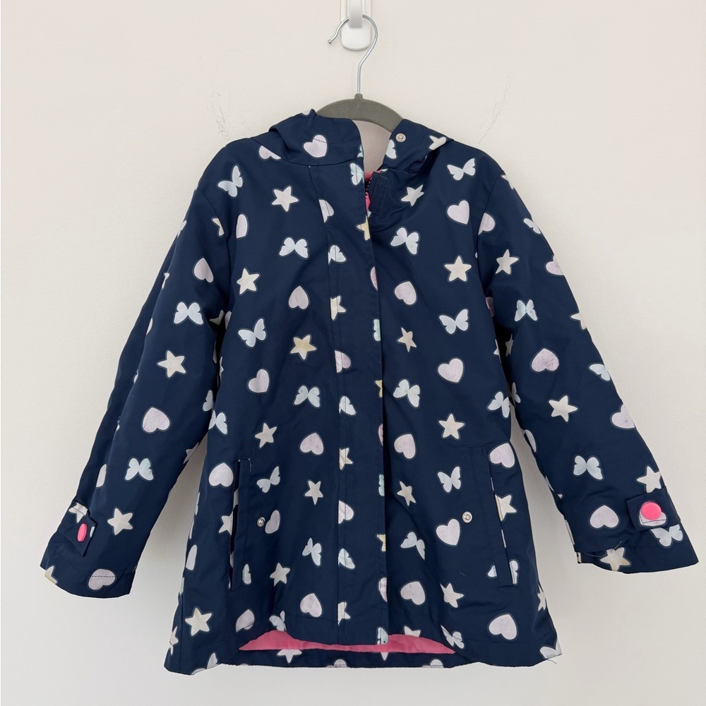 🌧️✨ Carter’s Girls Rain Jacket – Size 6 – Color-Changing Print! ✨🌧️ - Picture 5 of 9